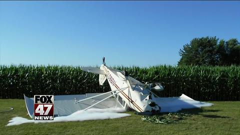 79-year-old pilot escapes serious injury in Michigan crash