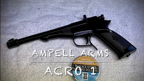 Acro 1 by ampell arms .177 co2 pellet pistol early 70’s very rare.