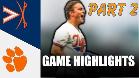 Clemson vs #12 Virginia Highlights | 2022 College Baseball Highlights (PART2)