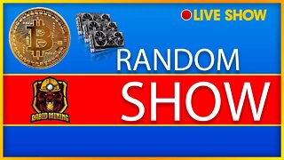 Random Crypto Q&A Its Friday Why Not? | Rabid Mining LIVE