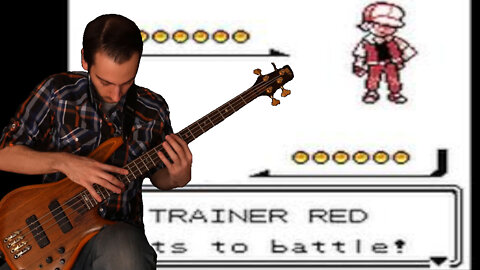 Red's Theme [Pokemon Gold/Silver] Bass Tapping Cover
