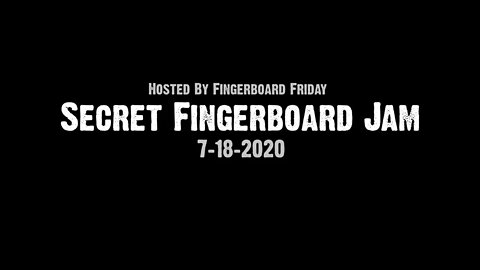 Secret Fingerboard Jam: Jocko + JJ Hamilton (7-18-2020)