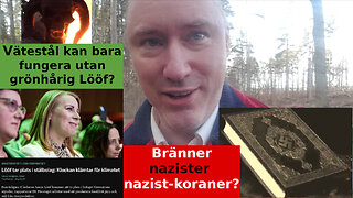 TV4: Paludan ogillar ukrainska koranbrännare?!? UK, EU, ägg, media, fred i Jemen, Laos, demonskalle