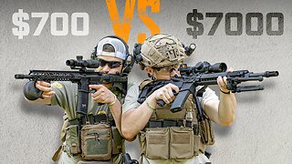 $7000 VS $700 AR-15