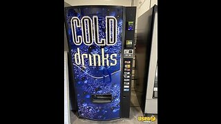 Crane National Vendors Soda Cold Drink Vending Machine For Sale in Michigan