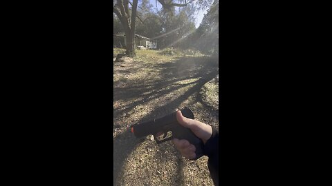 Firing My Walther P99 Blowback Airsoft Handgun