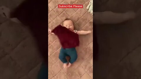 Cute baby funny video 😀😍 #cutebaby #trending #youtubeshorts #viral #shorts