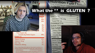 WTF is GLUTEN ? XQC asks the real question