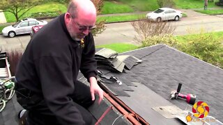 Solar RidgeBlaster Installation | A solar-powered roof vent for ridge venting | Solar Blaster Fans