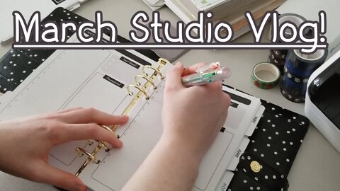 Studio Vlog: Spring is Here / Kickstarter Fulfillment / Fixing Goals