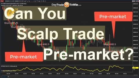Can You Scalp Trade Pre-market? 24-Hour Scalp Trading Signals ✅