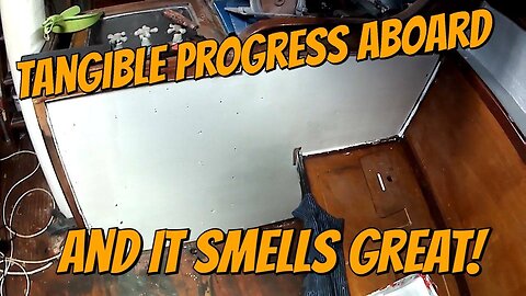 S02E06 Cleanup and restoration. #boat #boatrenovation #diy #restoration #boatbuilding #fire