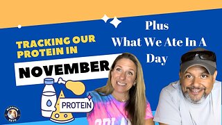 WHAT WE ATE IN A DAY! | TRACKING PROTEIN INTAKE FOR NOVEMBER....TOGETHER! KETO AND CARNIVORE.