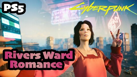 Cyberpunk 2077 | Romance Scene of Rivers Ward [PS5 1.5 Female V CORPO]