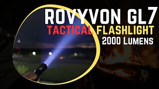 RovyVon tactical flashlight GIVEAWAY