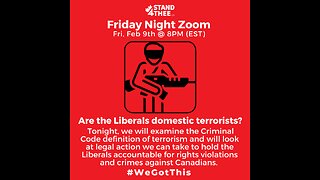 Stand4THEE Friday Night Zoom Feb 9th - Domestic Terrorism