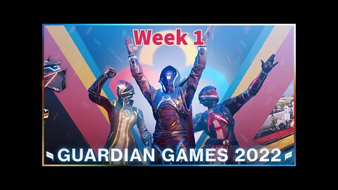 🔴 LIVE: Guardian Games | Week 1 | Destiny 2