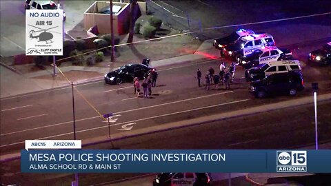 One person taken to a hospital after shooting involving police in Mesa