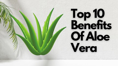 Top 10 Benefits Of Aloe Vera