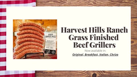 Dr. Arland Hill Reviews Harvest Hills Ranch Chorizo & Italian Grillers