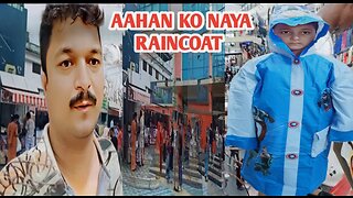 Aahan le naya raincoat kinyo aaja||avengers vayeko raincoat||Saurab vlogs 🤔