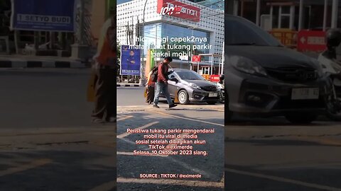 Viral Tukang Parkir Kerja Naik Honda Brio, Kalian Naik Apa? #viral #viralvideo #viralshort #brio