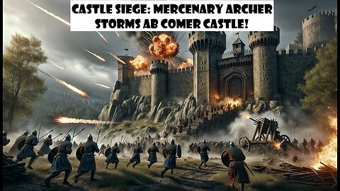 Epic Castle Siege: Mercenary Archer Storms Ab Comer Castle! ⚔️🏰 #bannerlord #gameplay #siege