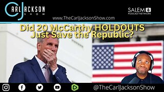 Did 20 McCarthy HOLDOUTS Just Save the Republic?
