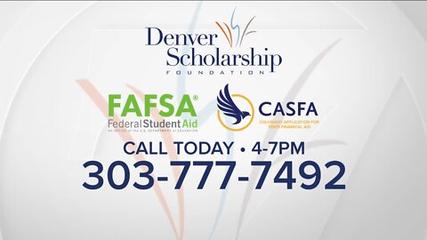 Denver7 will have help filling out FAFSA this afternoon