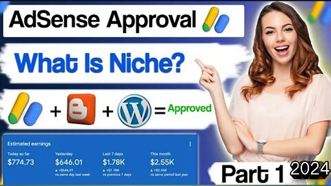 AdSense Approval Premium Course New 2024 | What is Niche? Part 1 MrKing