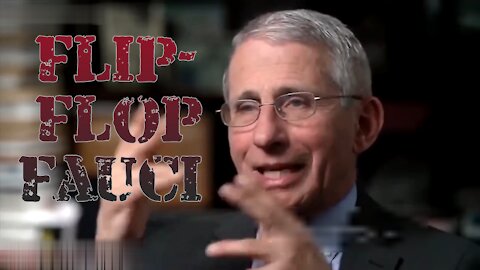 Flip Flop Fauci can't keep his story straight.. How is he the highest paid in Government?