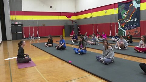 Williamsville East Girls soccer team uses yoga for injury prevention