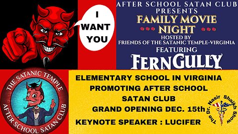 Satan Coming to a School Near You - Opening Night for "Lovable" Lucifer in Virginia Public Schools