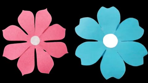 How To Make Paper Flower Easy / Beautiful Paper Flower Making Craft