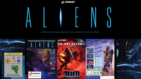 Aliens (Arcade) Level 4 - Queen Alien's Den (Dwayne Hicks)