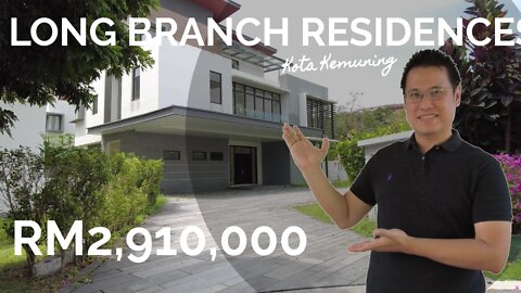 Long Branch Residences Bungalow RM2,910,000 CORNER at Kota Kemuning. In-Person Tour