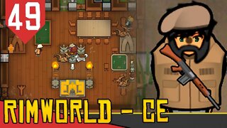 Bases MECANOIDES e MENDIGOS - Rimworld Combat Extended #49 [Série Gameplay PT-BR]