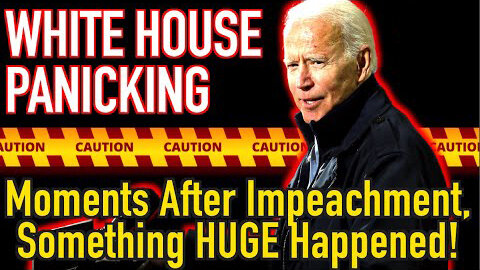 White House Panicking! Moments After Impeachment Something HUGE Happened