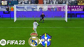 FIFA 23 | JAMAIS VISTO!! REAL MADRID VS BRASIL | PENALTIS | 4K