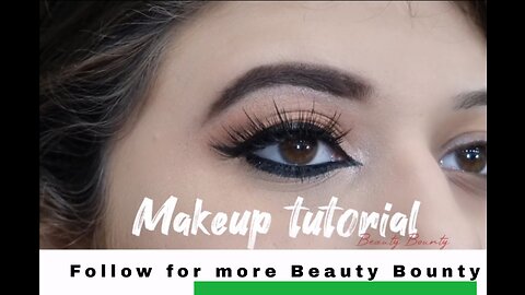 How to apply inner corner eyeliner | Makeup artist | Makeup tutorial | Beauty Bounty