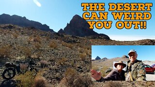 Camping Near Oatman, AZ and Exploring the Desert