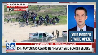 Sen. Cotton Slams ‘Delusional Ideologue’ Mayorkas: ‘Our Border Is Wide Open’