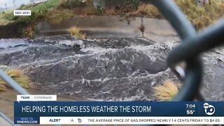 Helping the homeless weather the storm