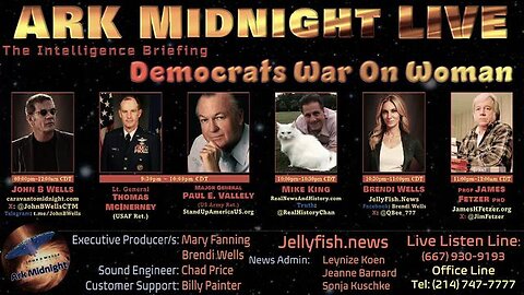 The Intelligence Briefing Democrats War On Woman John B Wells' Ark Midnight LIVE (1)