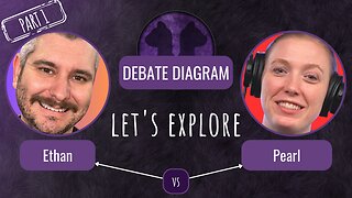 Debate Diagram 17: JustPearlyThings vs Ethan Klein - Part 1