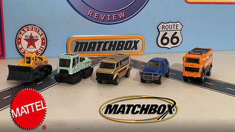 2019 Matchbox Service Squad 5 Pack Review