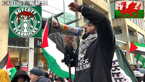 #boycottstarbucks The Hayes Street Cardiff