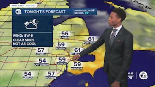Another nice weekend but storms are possible