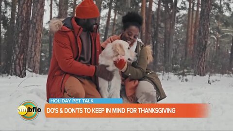 Do’s & Don’ts for pet owners to keep in mind for Thanksgiving