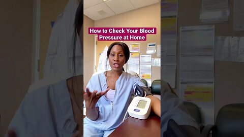How to Check Your BLOOD PRESSURE At Home! 🩸 #shorts